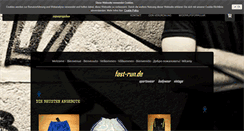 Desktop Screenshot of fast-run.de